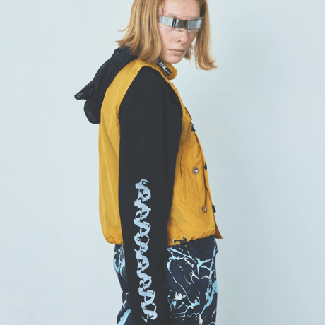 MOTORCYCLE VEST yellow