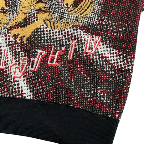 【dib】 Jacquard Knit Cardigan　“Mythic Eastern Beasts”