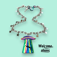 ⭐︎Abducted by a UFO⭐︎ necklace