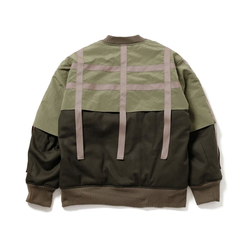 LAYER POCKET MA-1 / green | dolor