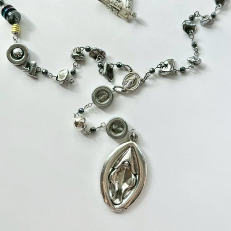 rosary Omanko necklace (meteorite)