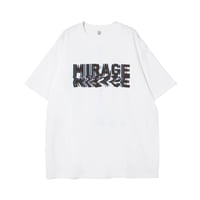 "MIRAGE" TEE / white