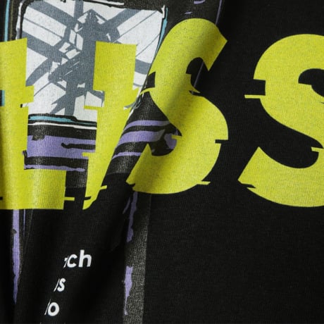 “BLISS” H/S TEE black