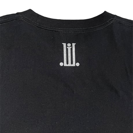 “dib” ONE-OFF COLLAGE T-SHIRTS / black