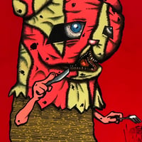 キレイに喰うくま