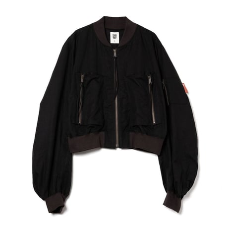 ORT ZIP FLIGHT JACKET / black