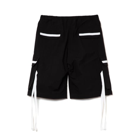 CARGO SHORT PANTS / black