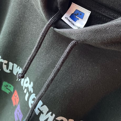atumetemoyasu logo hoodie / type1