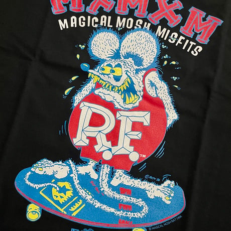 RATFINK x MxMxM “MAGICAL MOSH RATFINK” TEE / ブラック(MxMxM取扱店限定カラー)