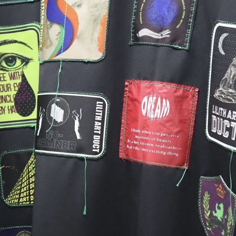 no sleeve big patch tops 22-06-01(C) | dolor