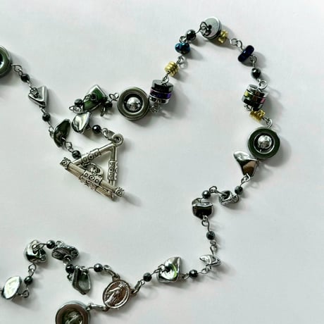 rosary Omanko necklace (meteorite)
