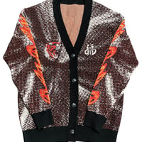 【dib】 Jacquard Knit Cardigan　“Mythic Eastern Beasts”