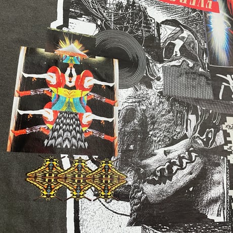 【dib】 Digital Collage Graphic T-shirt “INJECT THE HYPE”