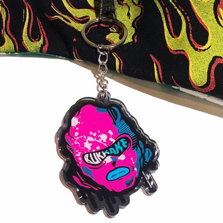 BUKKAKE Key ring / Pink