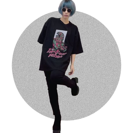 Tangled Pubes -Tshirt- (pink×green)