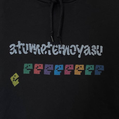 atumetemoyasu logo hoodie / type1