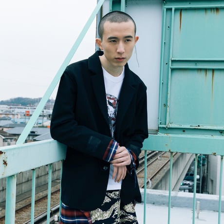 INSIDE OUT JACKET / black
