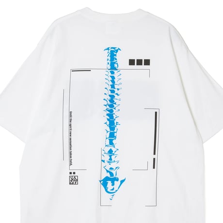 "MIRAGE" TEE / white
