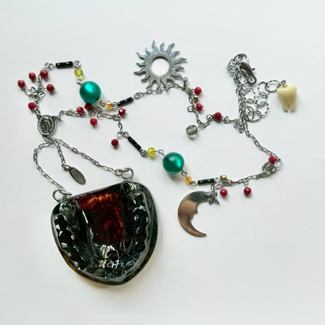 Original Teeth Necklace(Rastafarian)