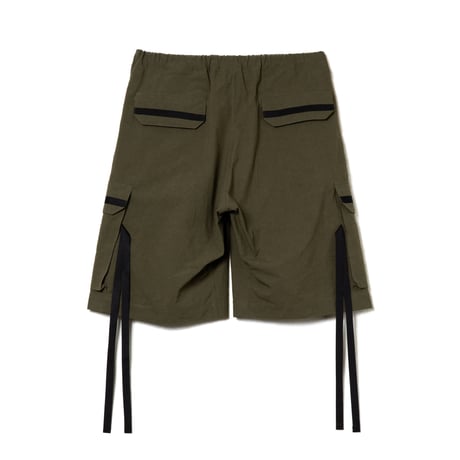 CARGO SHORT PANTS / green
