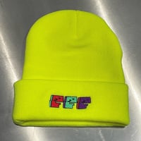 atumetemoyasu ニットキャップ(neon yellow)