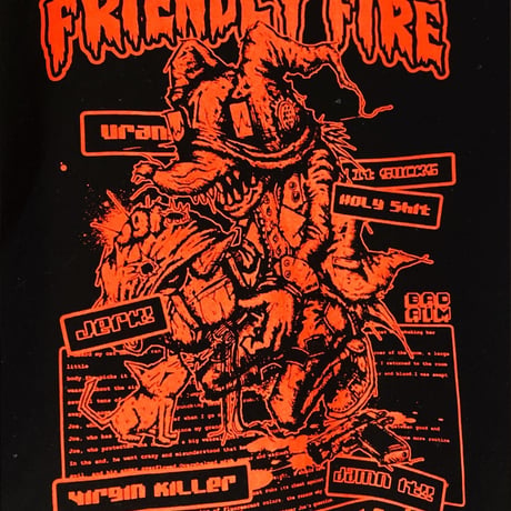 FRIENDLY FIRE / orange