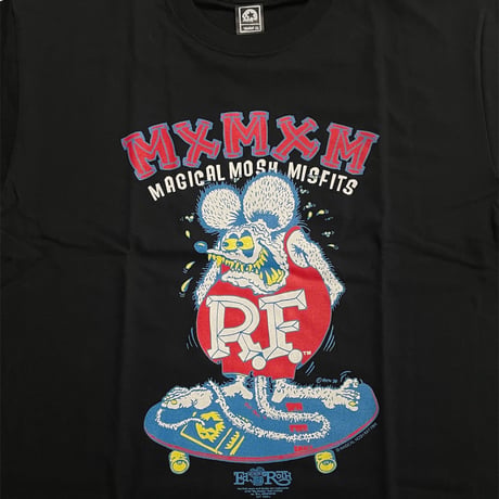RATFINK x MxMxM “MAGICAL MOSH RATFINK” TEE / ブラック(MxMxM取扱店限定カラー)