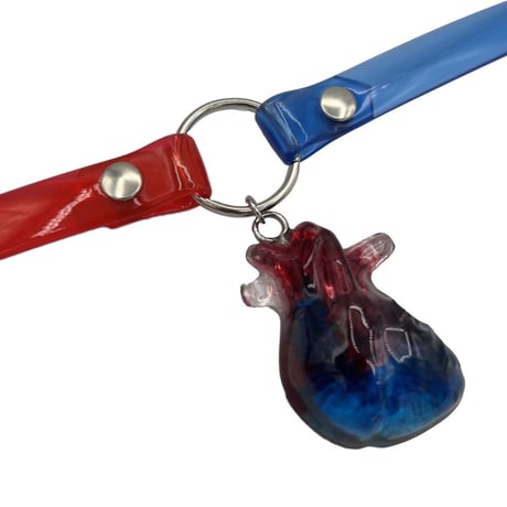 Heart clear Choker