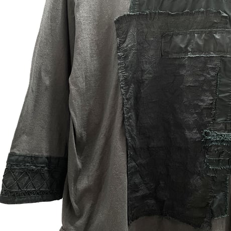 【UNTITLED】PATCHWORK 3/4 S BASEBALL T-SHIRT