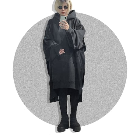 re-product　big hoodie