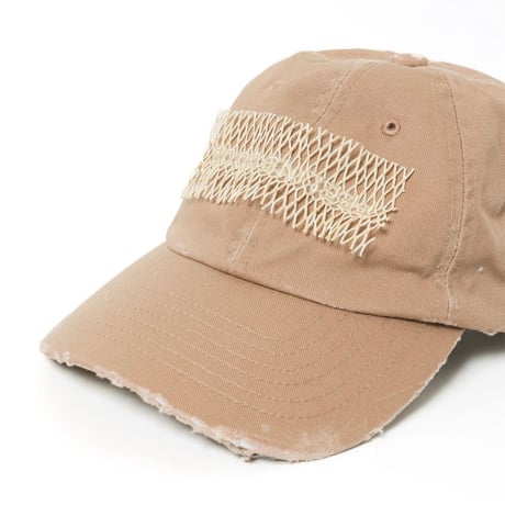 DAMAGE CAP / beige