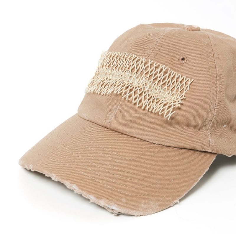 DAMAGE CAP / beige | dolor