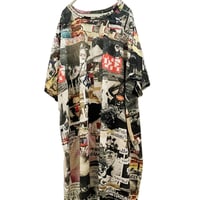 【ZONDAG】GRAPHIC ALL OVER T-SHIRT DRESS