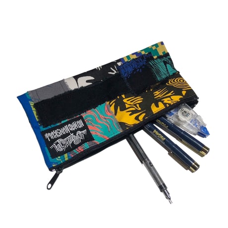 Pen case / patchwork 01