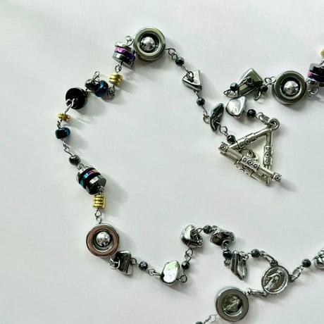 rosary Omanko necklace (meteorite)
