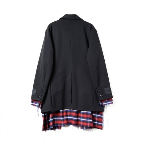 INSIDE OUT JACKET / black