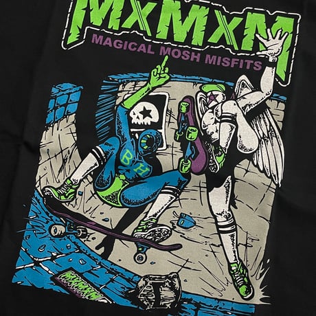 キン肉マン x MxMxM “四次元殺法 SKATEBOARDS” TEE