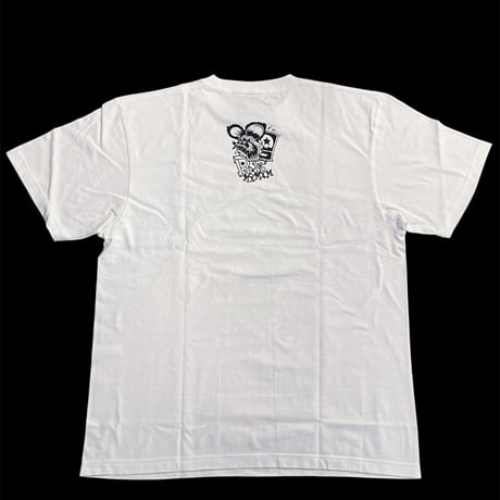 RATFINK x MxMxM “MAGICAL MOSH RATFINK” TEE / ホワイト