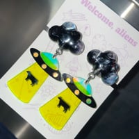 "I want to believe" Earrings
