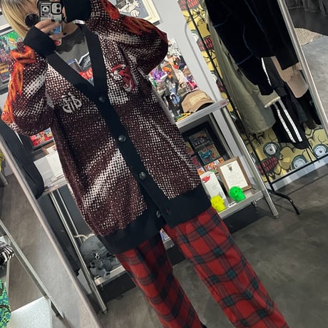 【dib】 Jacquard Knit Cardigan　“Mythic Eastern Beasts”