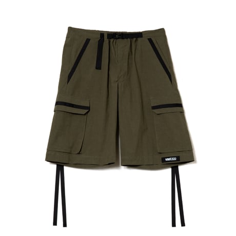 CARGO SHORT PANTS / green