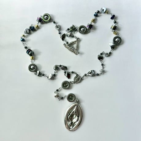 rosary Omanko necklace (meteorite)