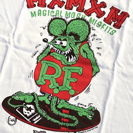 RATFINK x MxMxM “MAGICAL MOSH RATFINK” TEE / ホワイト