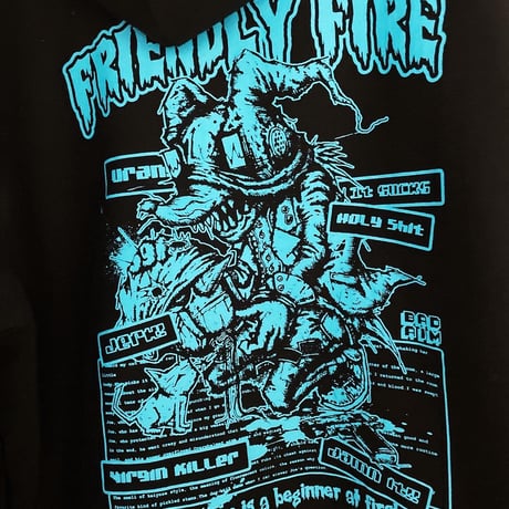 FRIENDLY FIRE / turquoise