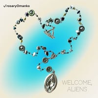 rosary Omanko necklace (meteorite)