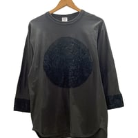 【CRUST CIRCLE】PATCHWORK 3/4 S BASEBALL T-SHIRT