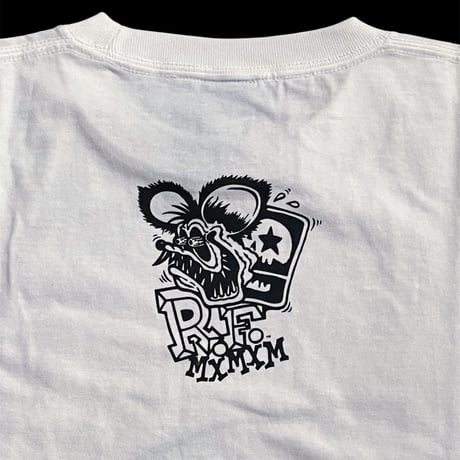 RATFINK x MxMxM “MAGICAL MOSH RATFINK” TEE / ホワイト