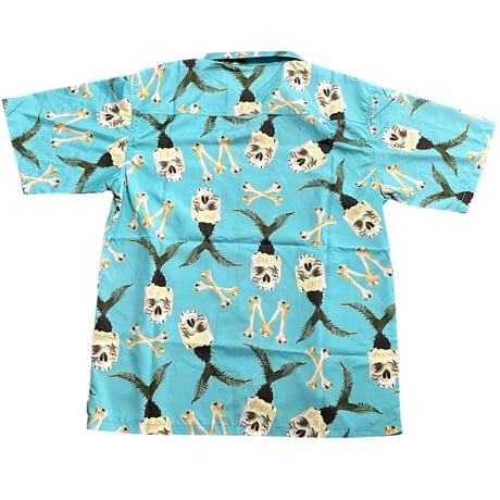MxMxM SOTETSU SKULL SHIRT / BLUE