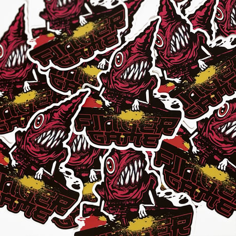 Finger game Sticker(赤)