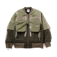 LAYER POCKET MA-1 / green